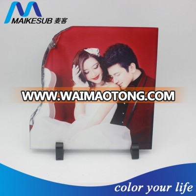 The New styly sublimation rock photo slate with custom design logo