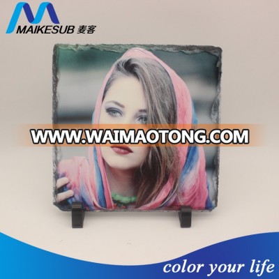 Sublimation rock slate photo for gifts,decoration,promotion