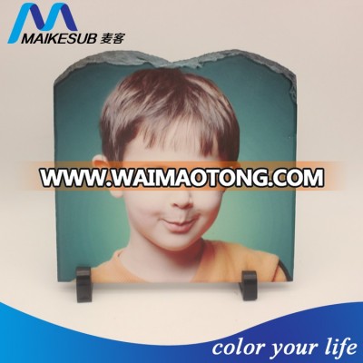 Factory directly sublimation rock slate photo for promoting