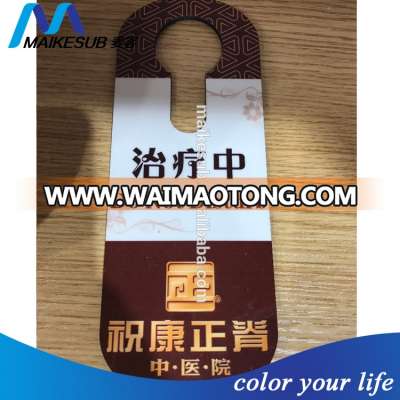 China makes 3D Sublimation heat press locket pendants frame for hospital